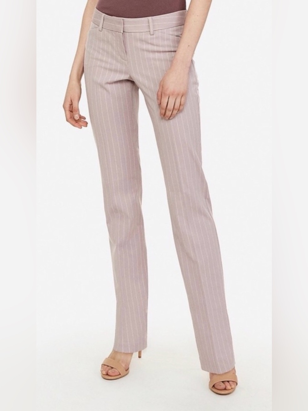 EXPRESS Lavender Pinstripe Women's Dress Pants